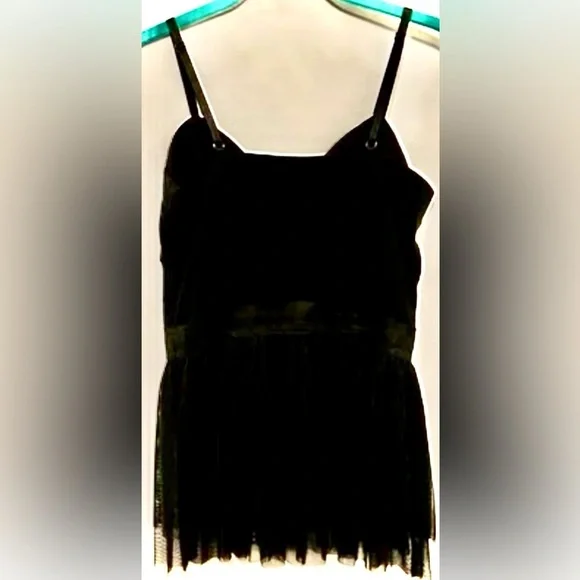 Balera Black Corset Peplum Top Tulle Punkcore Ballerinacore Goth Sexy CHP 2 XS - Picture 6 of 12